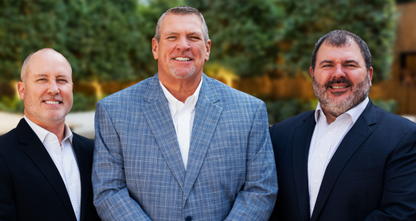 Three members of the First National Bank of Middle Tennessee's mortgage team.
